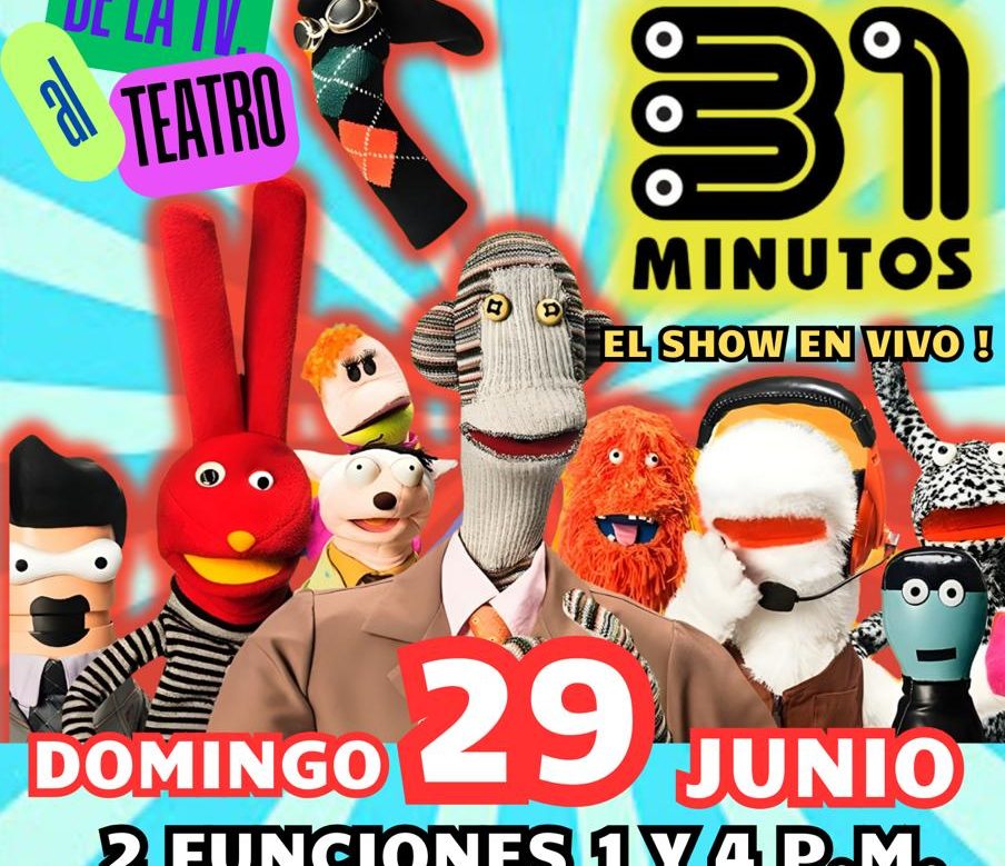 Show infantil y Musical del programa de Tv 31 Minutos.